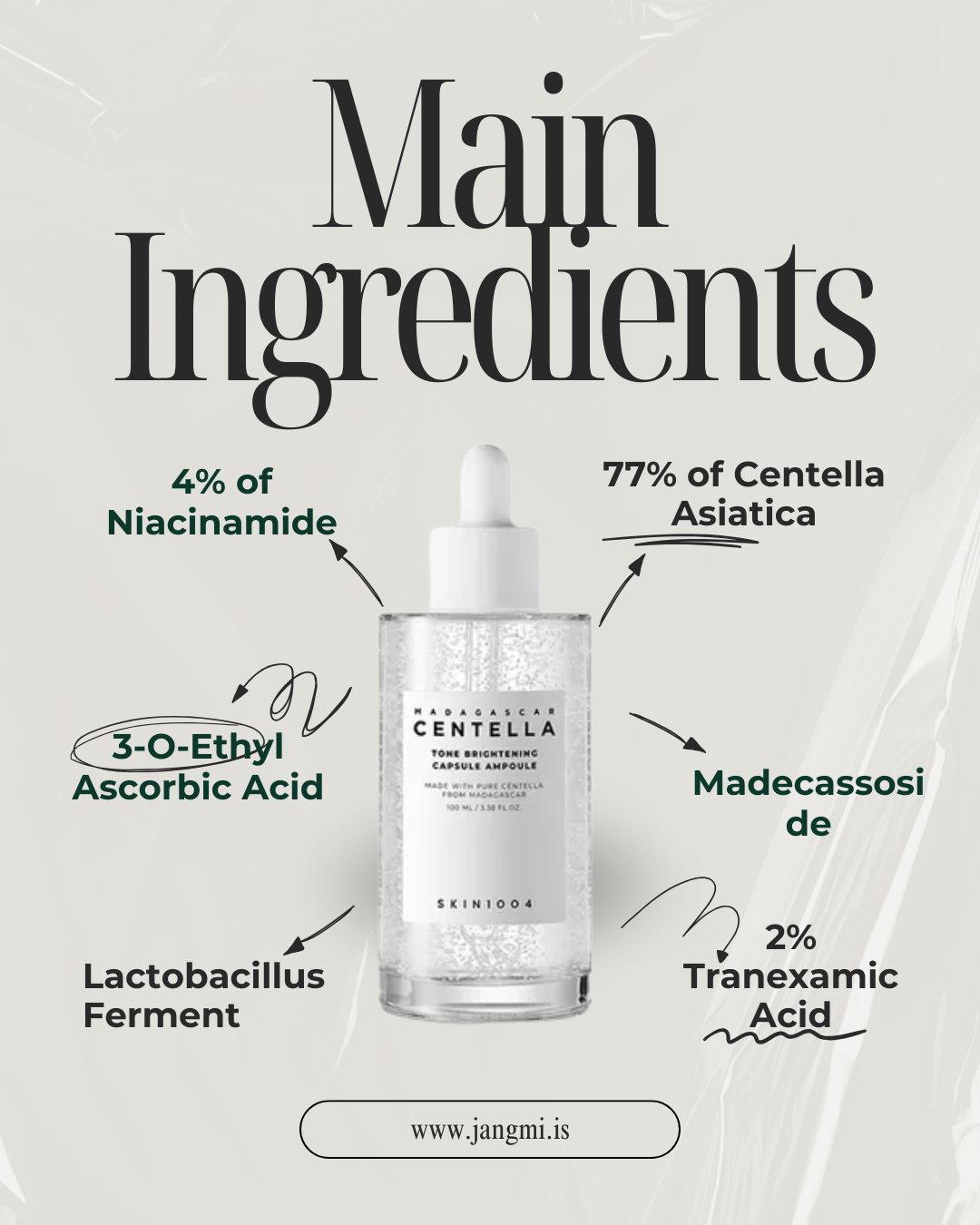 Skin1004 - Madagascar Centella Tone Brightening Capsule Ampoule 100ml