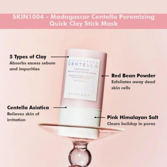 SKIN1004- Madagascar Centella Poremizing Quick Clay Stick Mask