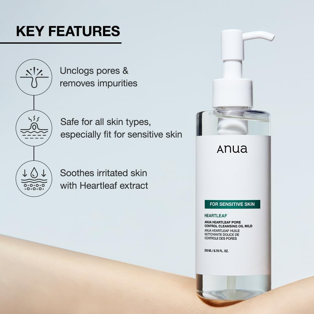 Anua - Heartleaf Pore Cleansing Oil MILD