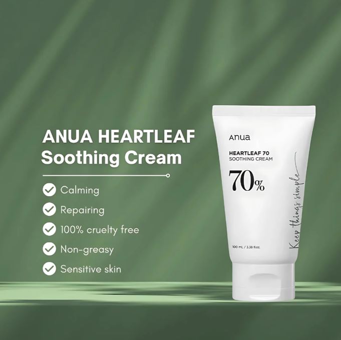 Anua - Heartleaf 70% Soothing Cream