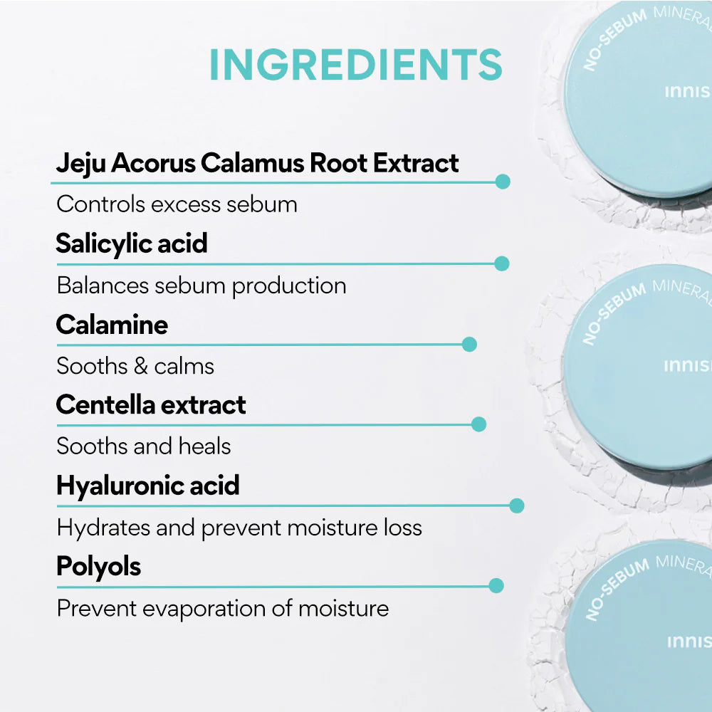 innisfree - No Sebum Mineral Pact 8.5g