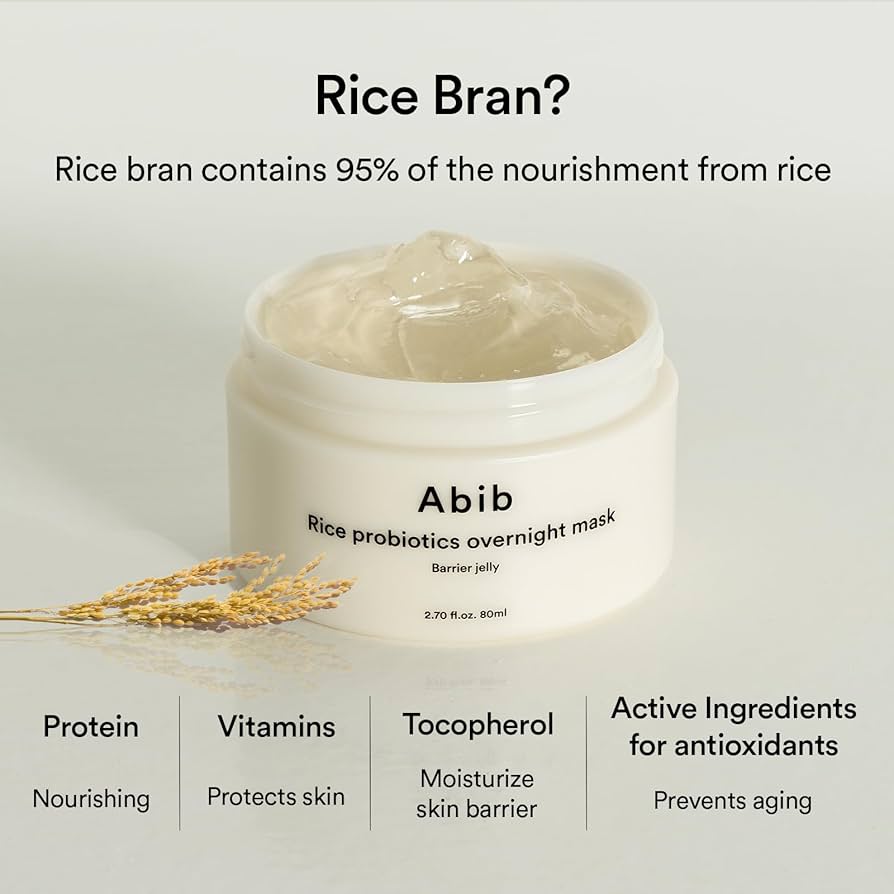Abib - Rice Probiotics Overnight Mask Barrier Jelly