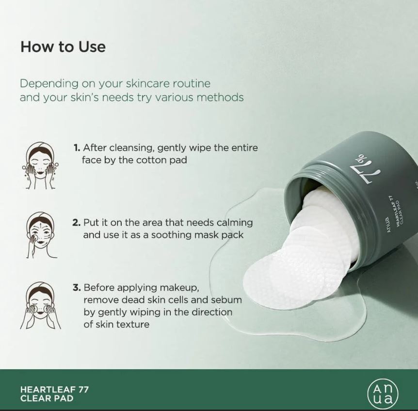 Anua - Heartleaf 77% Clear Pad