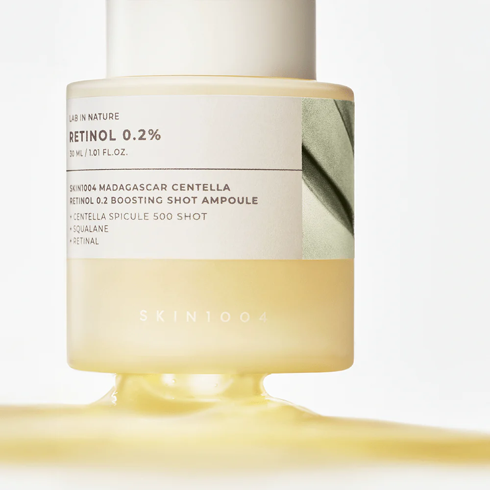 Skin1004 - Madagascar Centella Retinol 0.2 Boosting Shot Ampoule