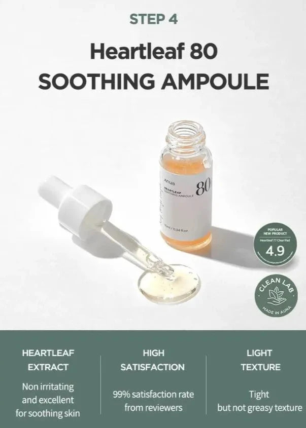 Anua - 4 þrepa ferðasett