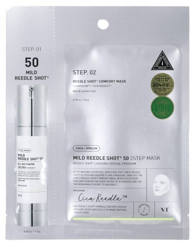 VT Mild Reedle Shot 50 2-Step Mask