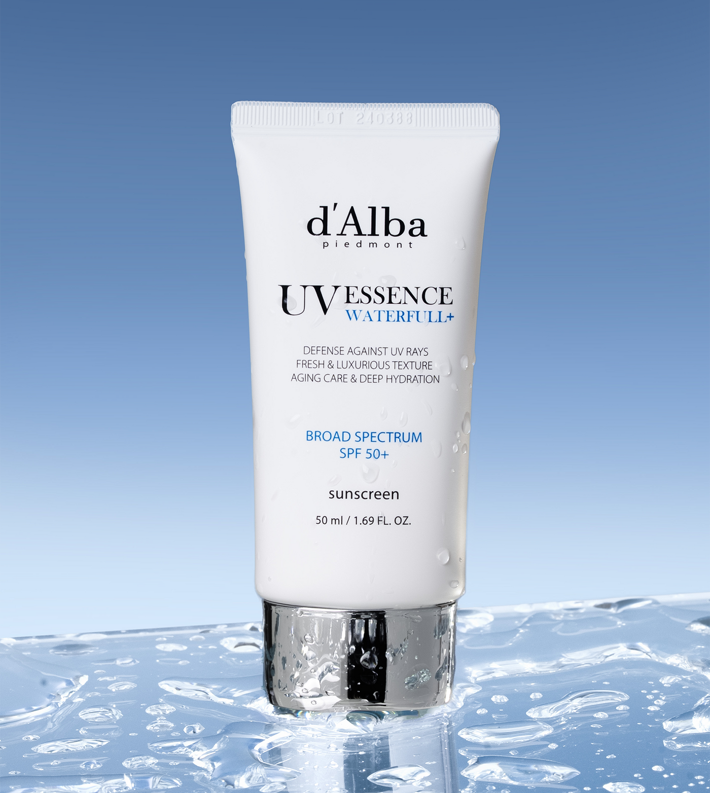d'Alba - Vegan Essence  Waterfull+ Sunscreen