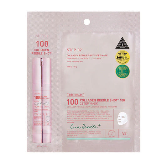 VT Collagen Reedle Shot 100 Soft 2-Step Mask