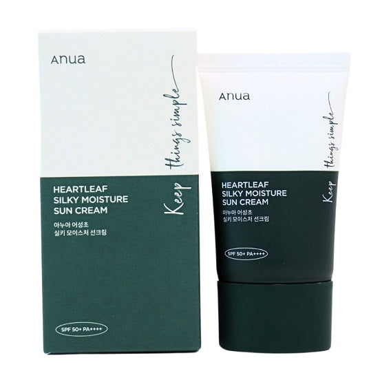 Anua - Heartleaf Silky Moisture Sun Cream