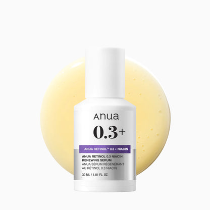 Anua - Nano Retinol 0.3% + Niacin Renewing Serum