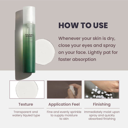 Haruharu Wonder - Black Bamboo Mist 80ml