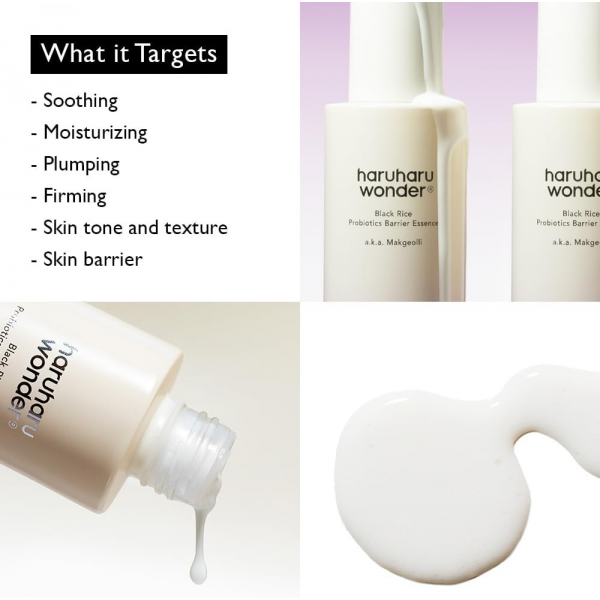 Haruharu Wonder - Black Rice Probiotics Barrier Essence 120ml