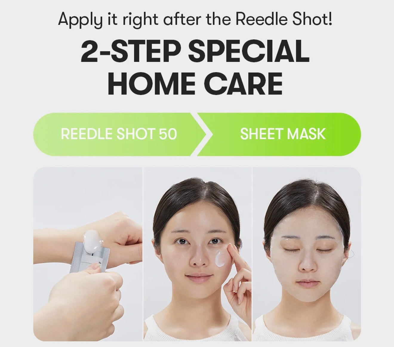 VT Mild Reedle Shot 50 2-Step Mask