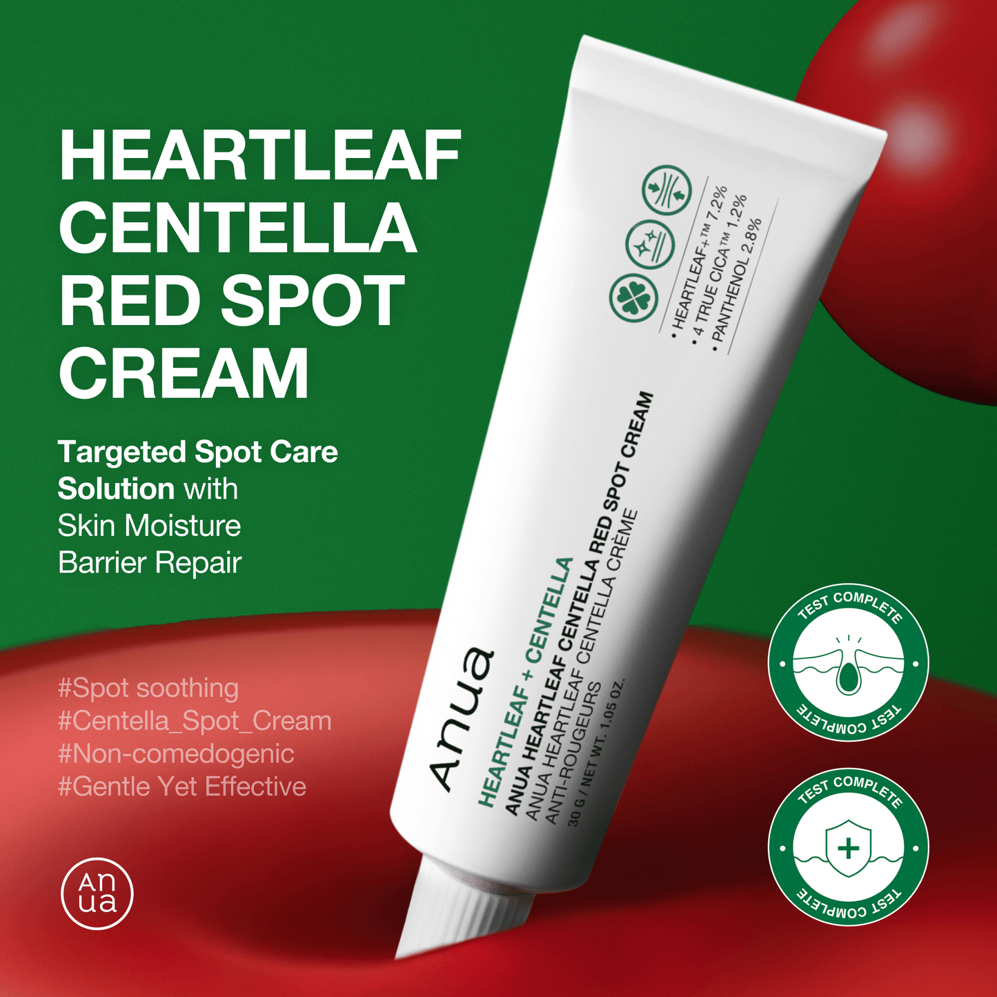 Anua - Heartleaf+Centella Red Spot Cream