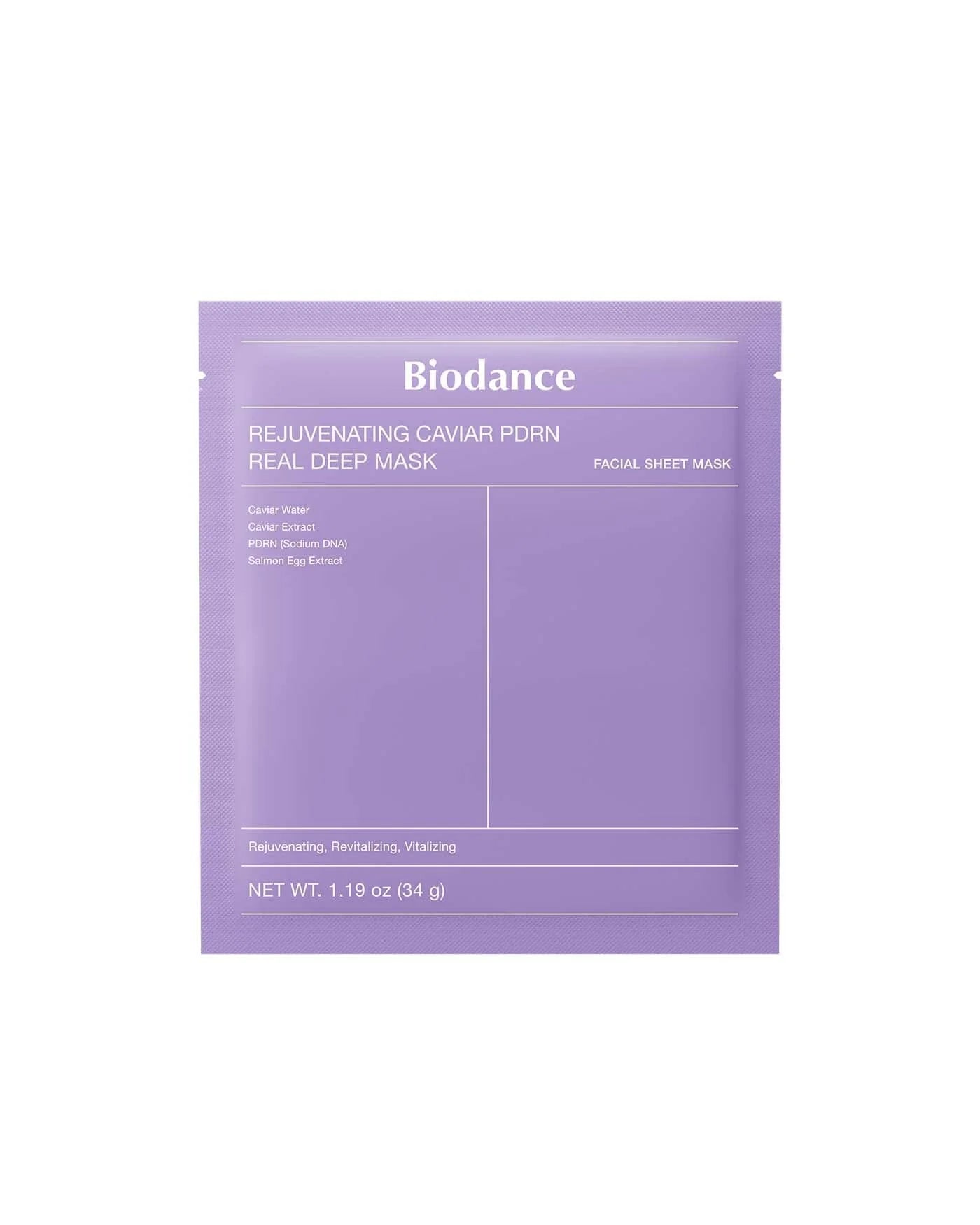 Biodance - Rejuvenating caviar PDRN real deep mask