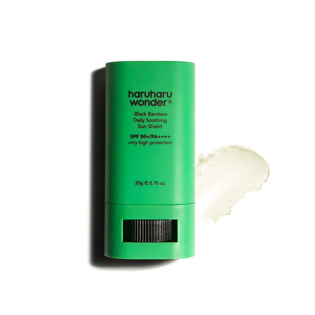 Haruharu Wonder - Black Bamboo daily soothing sun shield SPF50+ PA++++