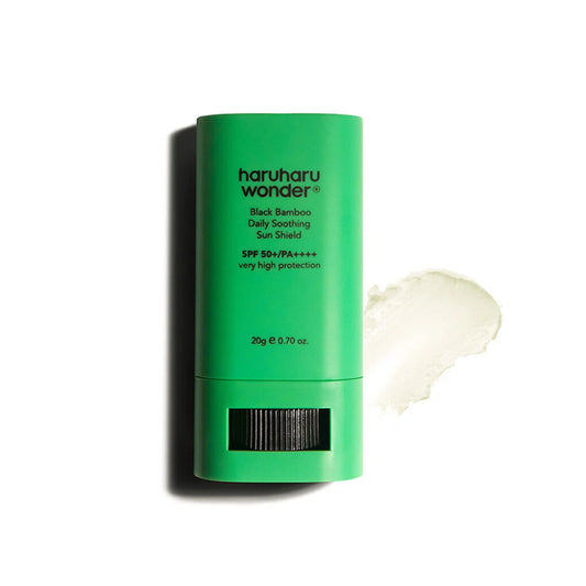 Haruharu Wonder - Black Bamboo daily soothing sun shield SPF50+ PA++++