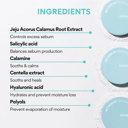 innisfree - No Sebum Mineral Pact 8.5g