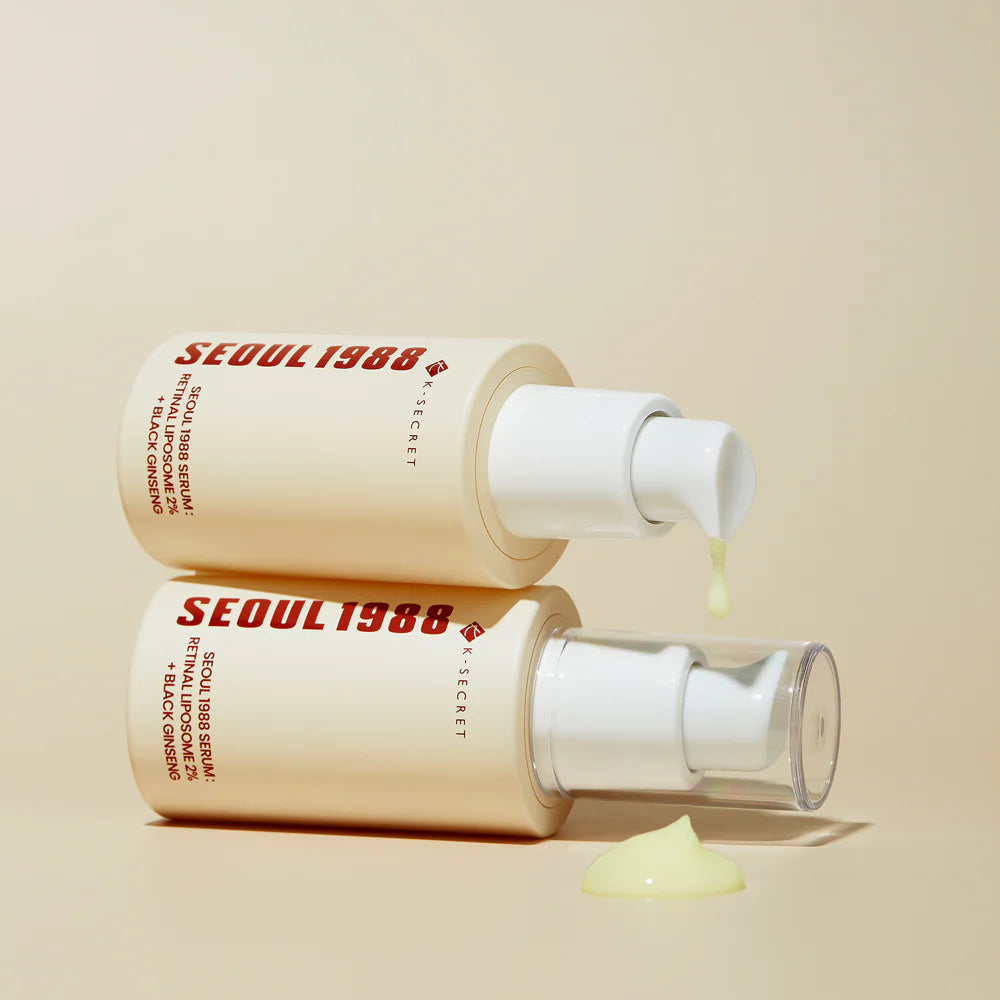 Ksecret – SEOUL 1988 Serum: Sjónhimnu lípósóm 2% + Svartur ginseng
