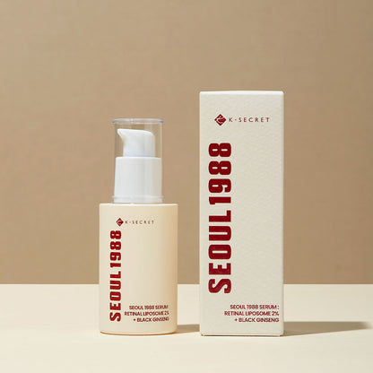 Ksecret – SEOUL 1988 Serum: Sjónhimnu lípósóm 2% + Svartur ginseng