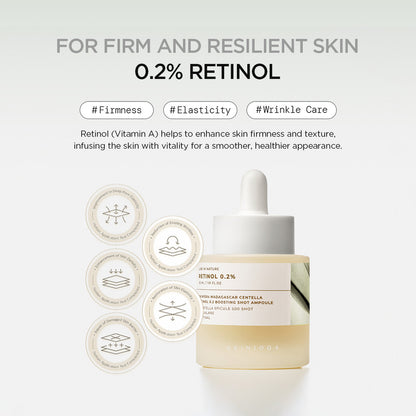 Skin1004 - Madagaskar Centella Retinol 0.2 örvandi sprauta ampúlla